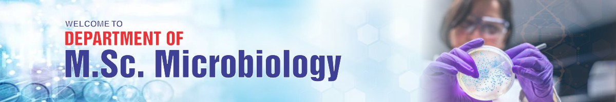 Department of Microbiology Banner