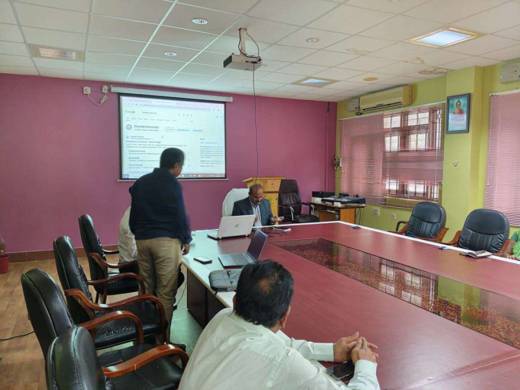 Dravidian University Website Launch